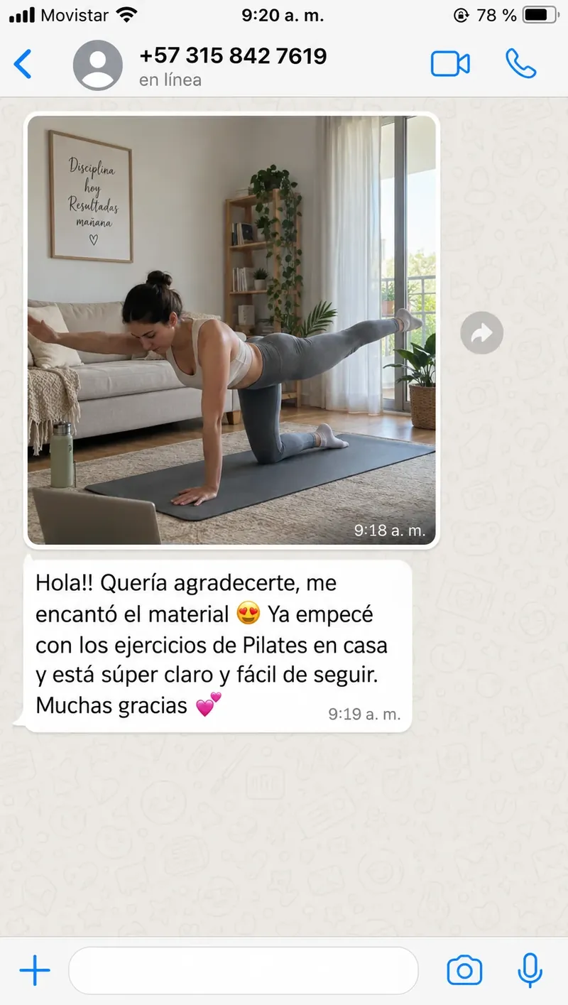 Comentario sobre el Reto de 21 Días de Pilates en Casa, imagen 2
